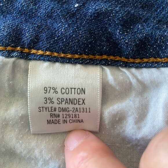 Harper button fly Cut Off Jean Shorts 28 - Picture 6 of 6